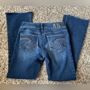 Silver Bootcut Jeans